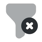 Filter Remove SVG Icon